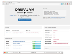DRUPAL VM Screenshot 1