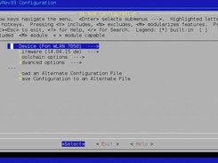Configuration menu [Beta]