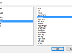 Category/Word Dialog