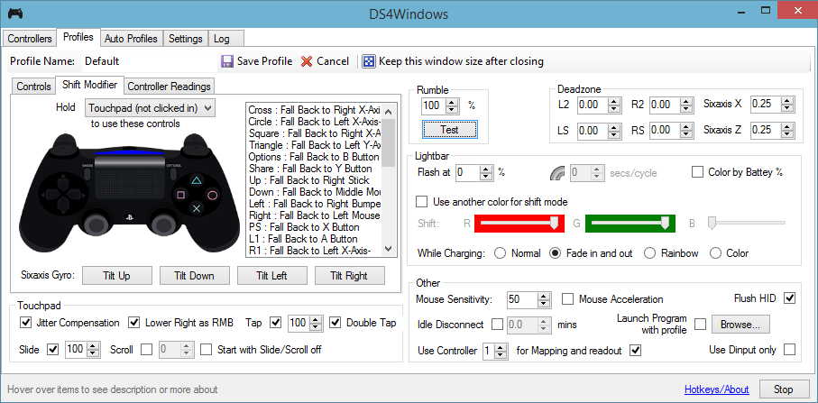 Ps4 controller on pc ds4windows store