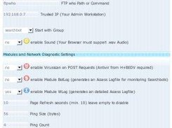 User Interface (Global Settings)
