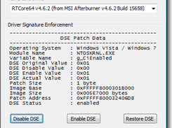 DSE-Patcher on Windows 7