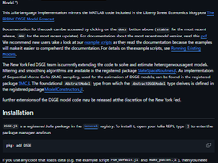 DSGE.jl Screenshot 1