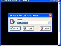 DSKVNC Client - Connection at startup