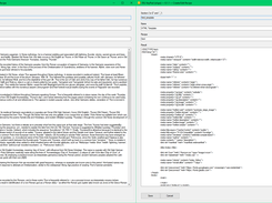 User-defined recipes editor window