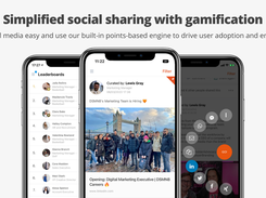 Simplified social sharing with gamification