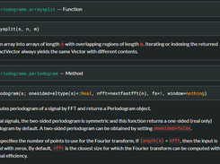 DSP.jl Screenshot 1