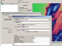 The CRS dialog with coordinate reference system info