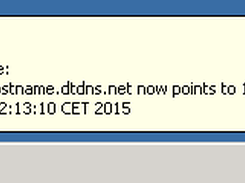 windows: view dtdns message