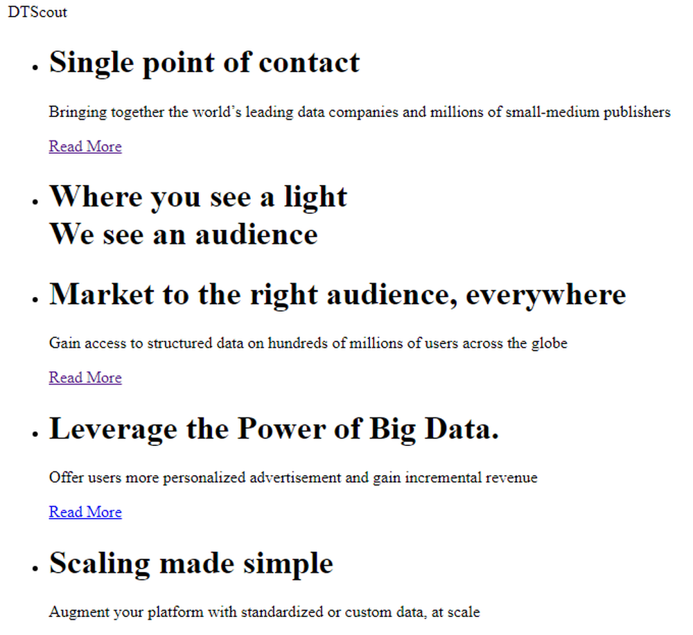 DTScout Screenshot 1