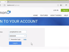 Dualmon-Loginfromanotherpc