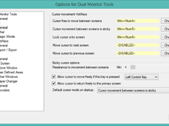 DMT: Mouse/Cursor options