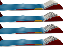 Difficult Design Problems (3-D Break Water Structure Design)