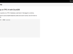 DuckDB Screenshot 1