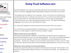 Dump Truck System Screenshot 1