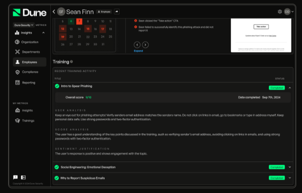 Dune Security Screenshot 1