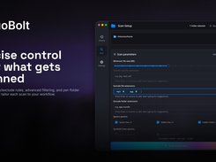 Advanced filtering and scan rules for precise control over results.