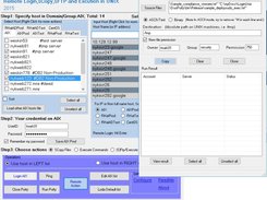 scopy files to selected servers