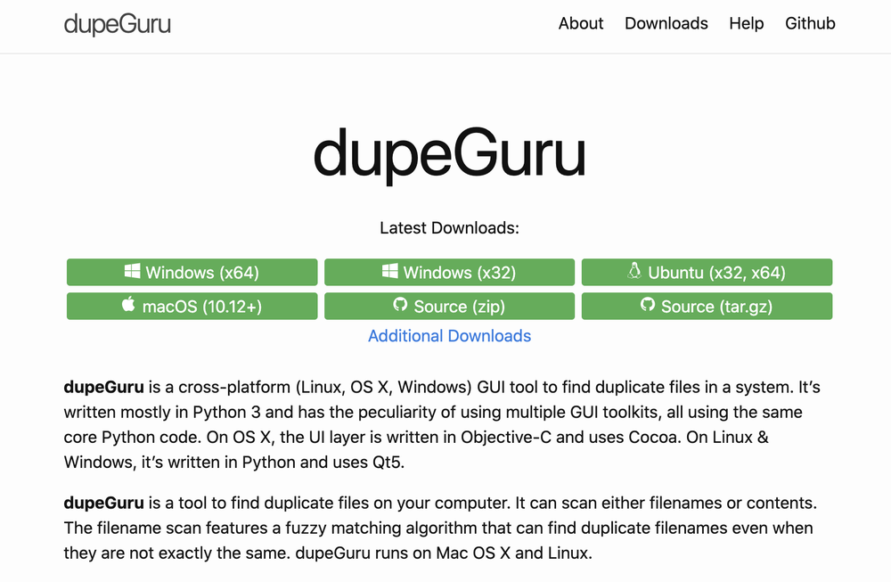 dupeGuru Screenshot 1