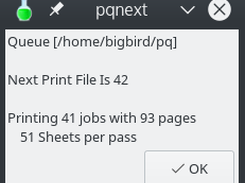 pqnext - Get Next Available Print Queue File Name
