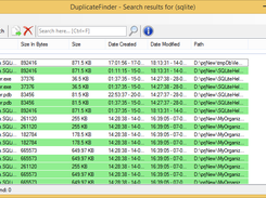 DuplicateFinder Search Search Results