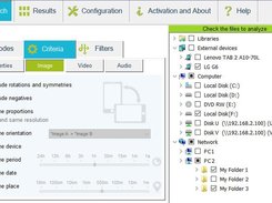 Criteria tab