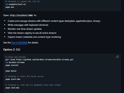 Durable Streams Screenshot 1