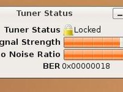 Tuner status window.