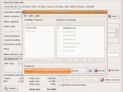 Screenshot of the application in action on Ubuntu
