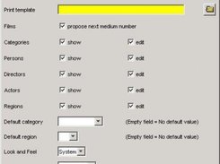 Settings Dialog