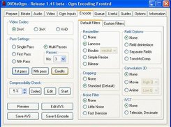 The Encoding-Panel