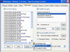 The Chapter- and Subtitle-Panel