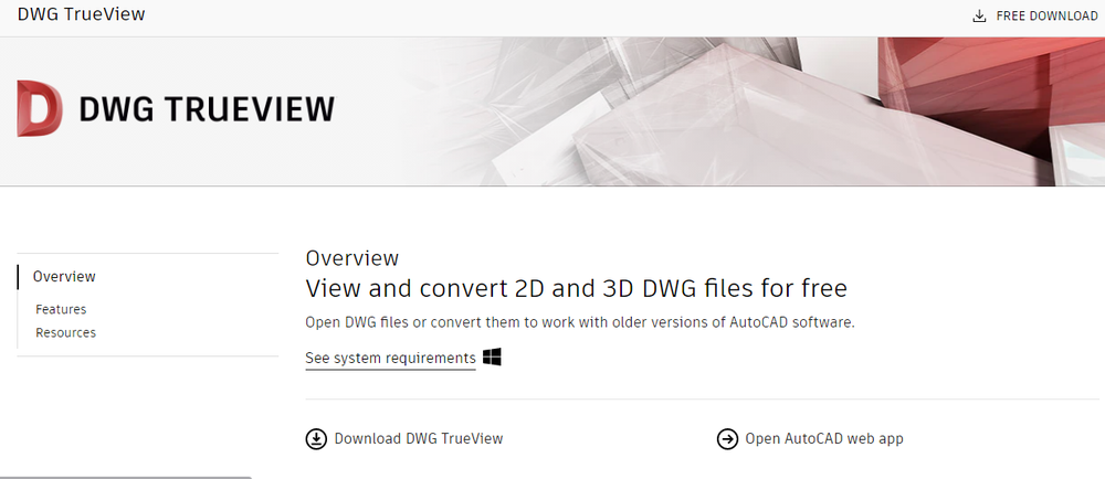 DWG TrueView Screenshot 1