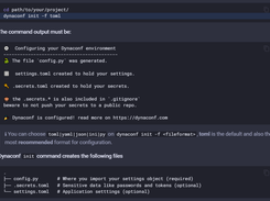 dynaconf Screenshot 1