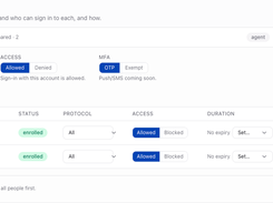 Shared Administrator account - audit shows the real person who signed in.