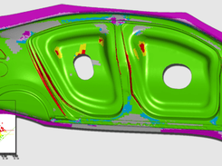 DYNAFORM Die Simulation Screenshot 1