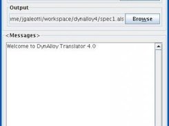 DynAlloy to Alloy standalone GUI