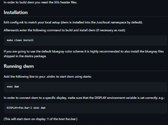 dynamic window manager Screenshot 1