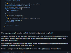 DynamoDB Toolbox Screenshot 1
