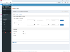 Billing page