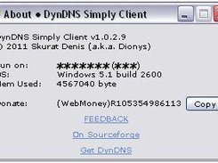 DynDNS Simply Client Screenshot 1