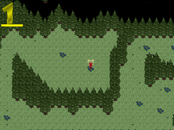 Irravonia as a child in the Xenor Bushes