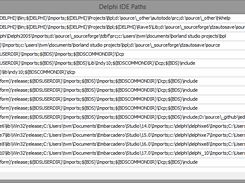 dzDelphiPaths Screenshot 1