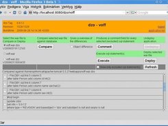 Servlet to undeploy, compare database and deploy application