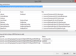 dzSyncDpr Screenshot 1