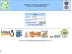 e-Admn Login Page