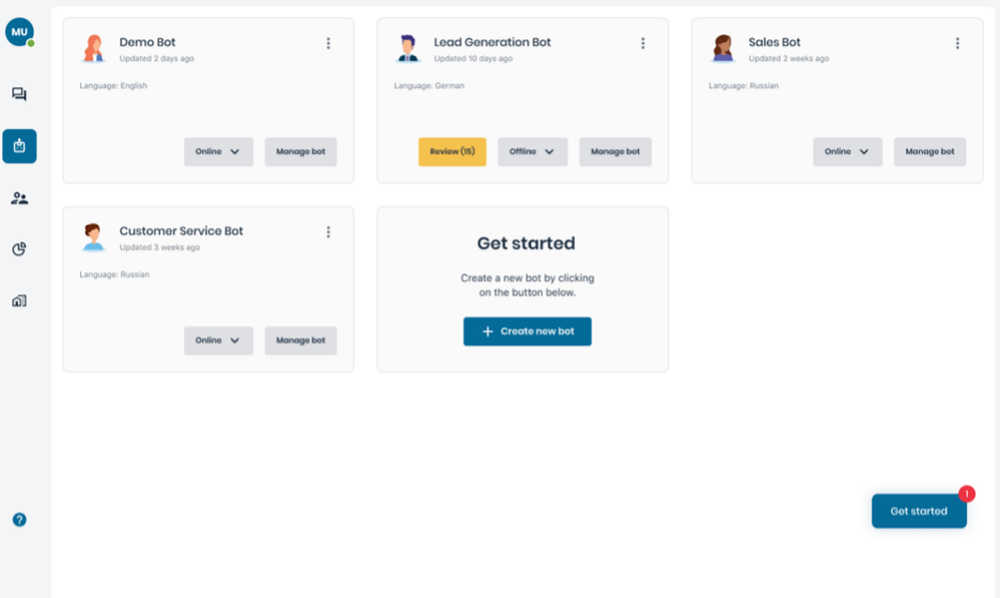 e-bot7 Screenshot 1