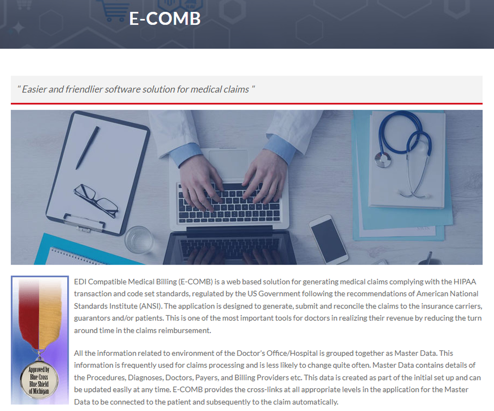 E-COMB Screenshot 1
