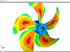 Ensuring Durability :: Ship Propeller, Stresses due to hydrodynamic & centrifugal Loads