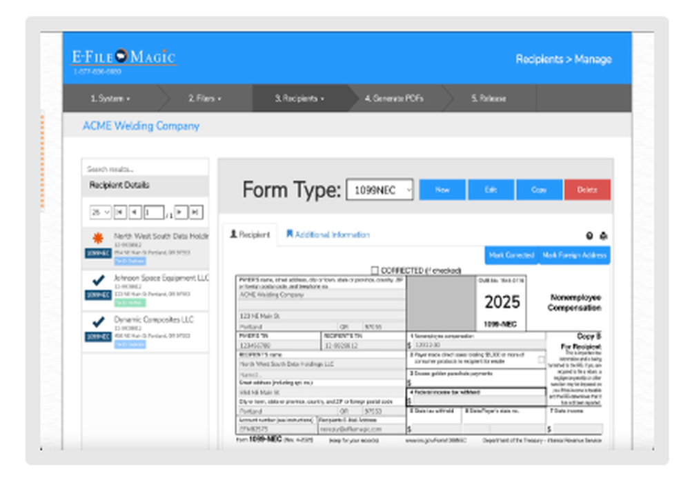 E-File Magic Screenshot 1